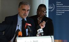 Chief Prosecutor Luis Moreno Ocampo at an International Criminal Court press conference: "My job was to put reality below the dreams and against hypocrisy." 